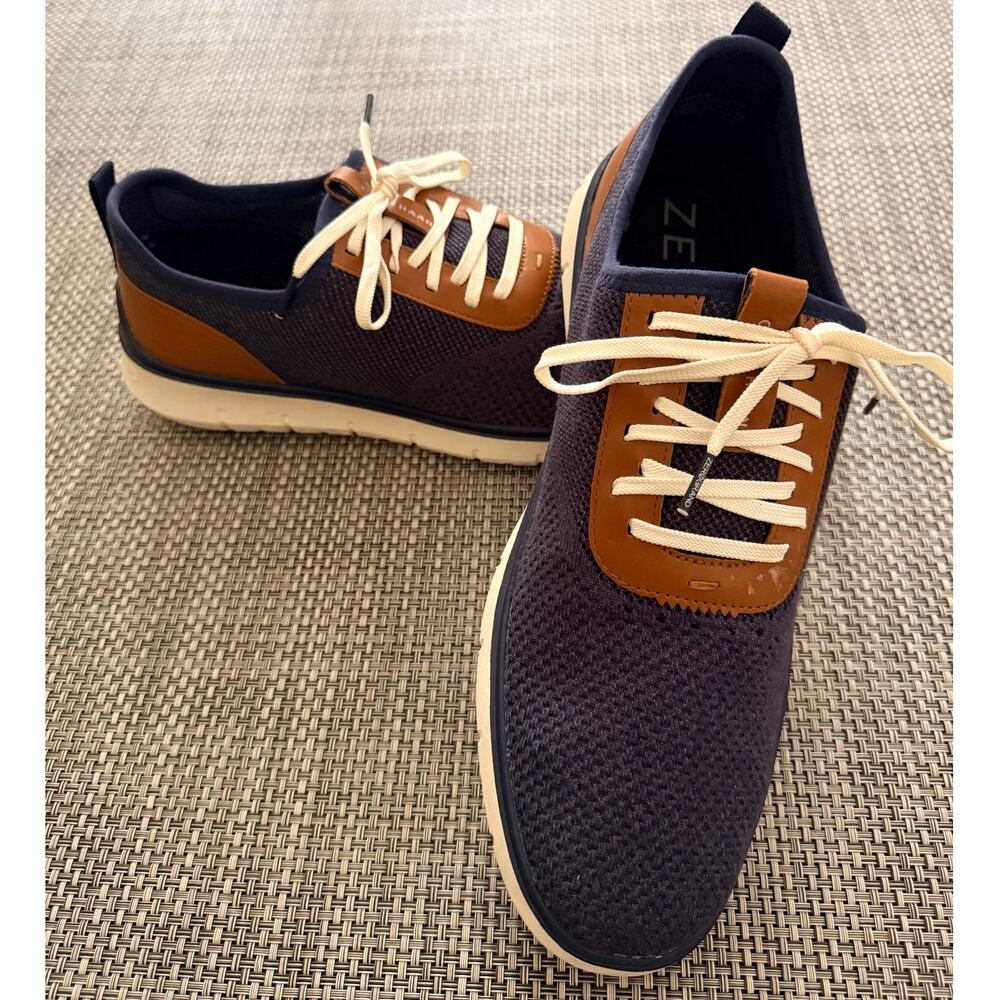 COLE HAAN NWOB Men Generation Zerogrand Stitchlite Sneaker Preppy Casual 13M Blu - Picture 2 of 8
